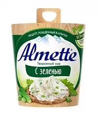 Сыр творожный Almette 60% с зеленью