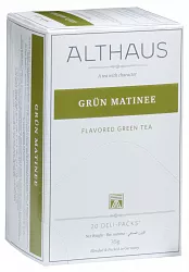 Althaus Grun Matinee чай травяной в пакетиках, 20 шт