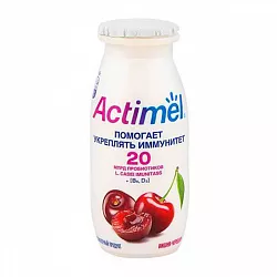 Actimel вишня черешня